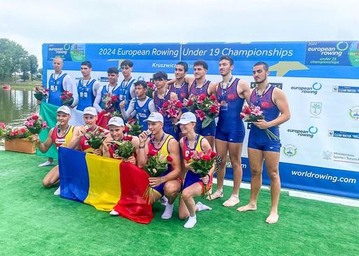 CE de Canotaj pentru juniori: Sportivii români au obţinut şapte medalii de aur