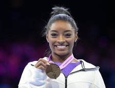Simone Biles a câştigat al nouălea titlu la individual compus, un record, la Campionatele SUA