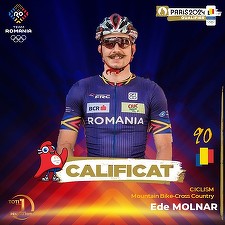 Ede Molnar s-a calificat la Jocurile Olimpice de la Paris. Team Romania are acum 90 de sportivi