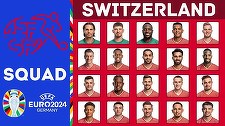 Euro 2024: Elveţienii au anunţat lotul pentru turneul final