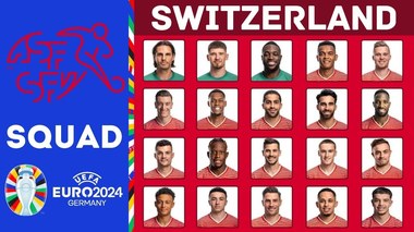 Euro 2024: Elveţienii au anunţat lotul pentru turneul final