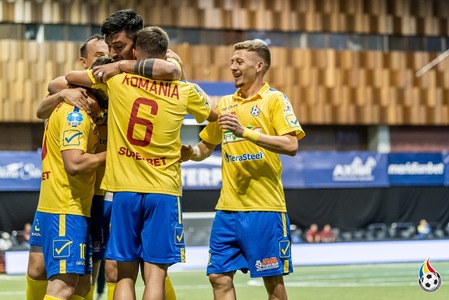 UPDATE - România s-a calificat în finala Campionatului European de minifotbal. Tricolorii au câştigat, până acum, de şase ori trofeul continental