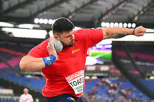 Atletism: Rareş Toader, locul 7 în finală la aruncarea greutăţii, la CE de la Roma