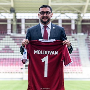 Viorel Moldovan este noul preşedinte al clubului Rapid