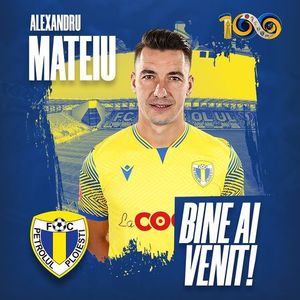 Superliga: Alexandru Mateiu va juca la Petrolul Ploieşti