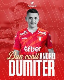 Superliga: Andrei Dumiter a semnat cu UTA Arad