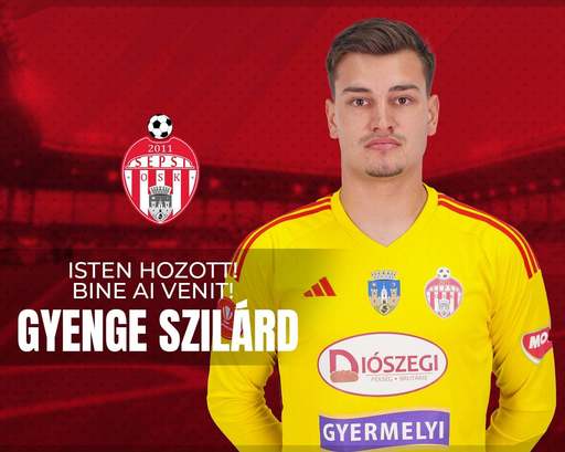 Sepsi l-a achiziţionat pe portarul Gyenge Szilárd