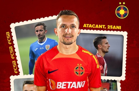 FCSB anunţă transferul lui Marius Ştefănescu de la Sepsi