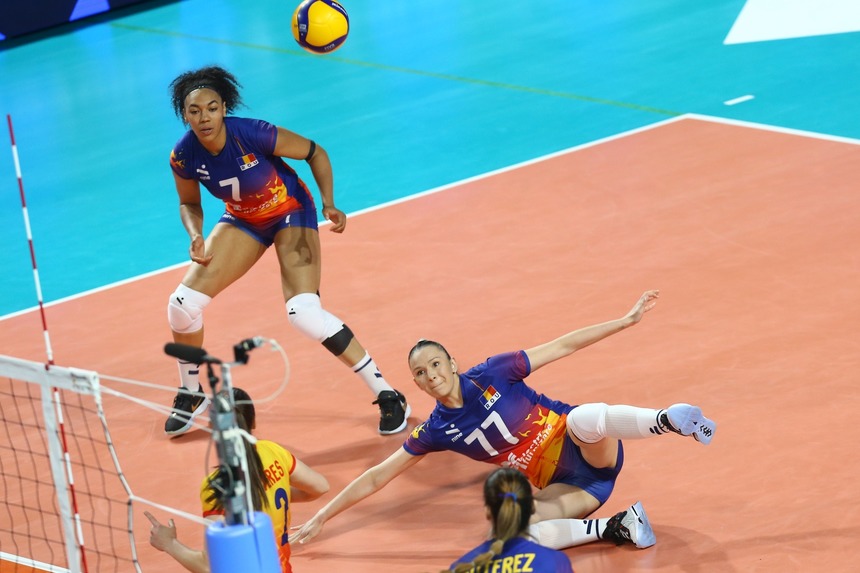 Volei feminin: România, învinsă de Cehia în semifinalele Turneului F4 al Golden League, de la Ostrava