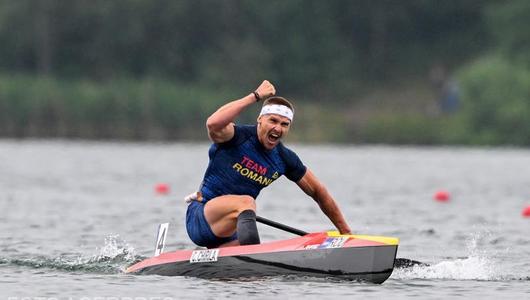 Cătălin Chirilă, medalie de aur la canoe simplu 1.000 metri la CE de la Szeged