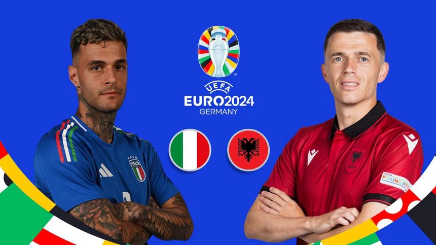 Euro 2024: Italia a învins Albania cu 2-1