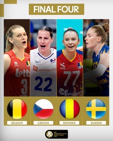 Volei feminin: Suedia a câştigat Golden League; România, pe locul 4