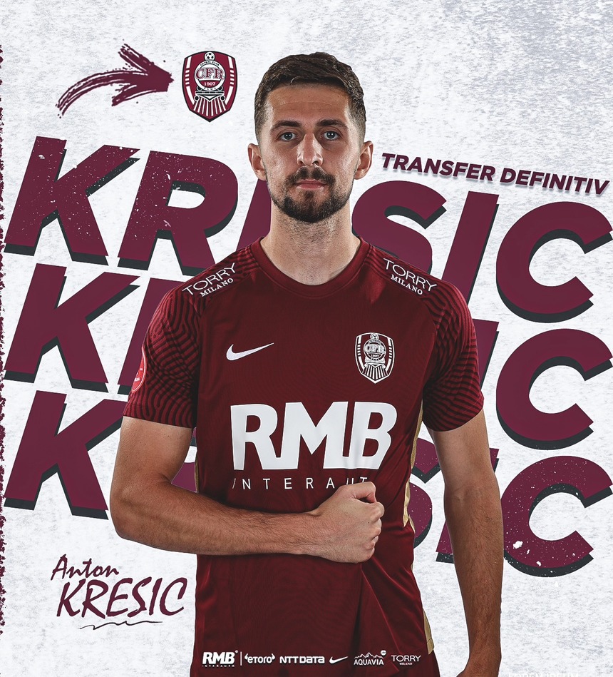 Anton Kresic rămâne la CFR Cluj