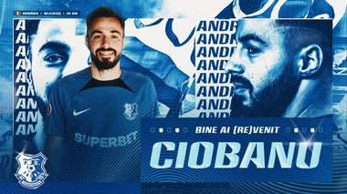 Farul Constanţa anunţă venirea lui Andrei Ciobanu 