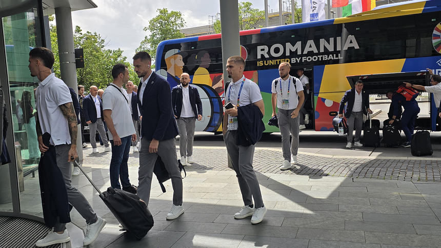 Tricolorii la Euro 2024: Echipa naţională a ajuns la Köln, unde va întâlni naţionala Belgiei