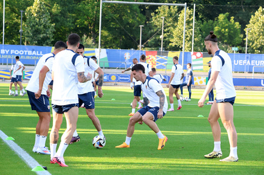 Euro 2024: Tricolorii s-au antrenat la Frankfurt înaintea meciului de miercuri cu Slovacia