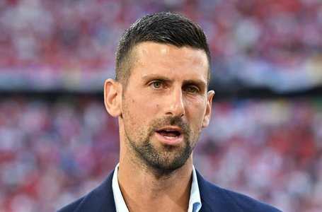 Novak Djokovici a plecat de la Londra la Munchen, pentru a susţine naţionala Serbiei la meciul cu Danemarca, de la Euro-2024 - FOTO, VIDEO