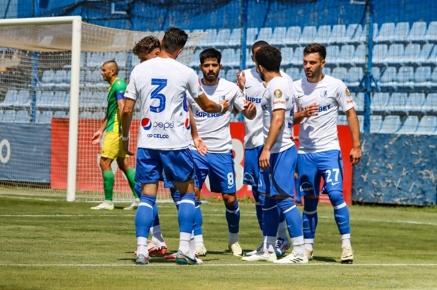Superliga: Farul a învins Zimbru Chişinău, scor 5-3, în meci amical