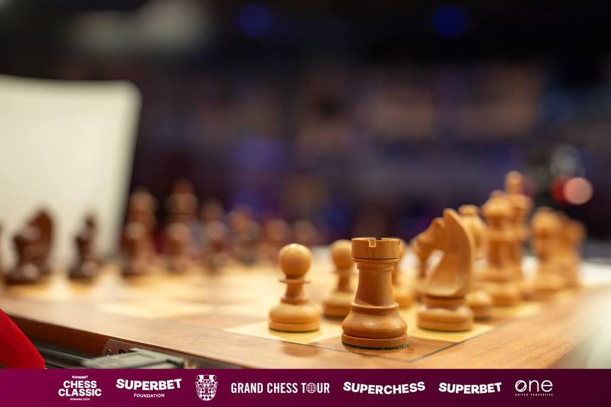 Superbet Chess Classic România - A patra rundă de confruntări s-a încheiat cu două victorii şi trei remize 
