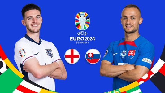 Euro 2024 – optimi: Anglia s-a calificat în sferturi după 2-1 cu Slovacia. Englezii au fost conduşi cu 1-0 şi au revenit cu goluri marcate în minutele 90+5 şi 91