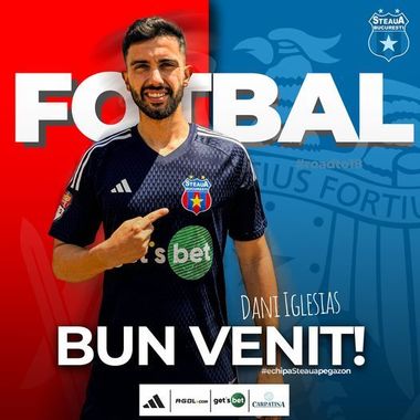 Liga 2: Spaniolul Dani Iglesias a semnat cu Steaua