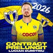 Superliga: Lucian Dumitriu şi-a prelungit contractul cu Petrolul