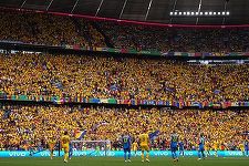 Meciul România - Ţările de Jos de la Munchen: Aproape 13.000 de bilete au fost achiziţionate de români. Se estimează peste 25.000 de susţinători ai României în tribune