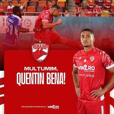 Superliga: Fundaşul Quentina Bena pleacă de la Dinamo