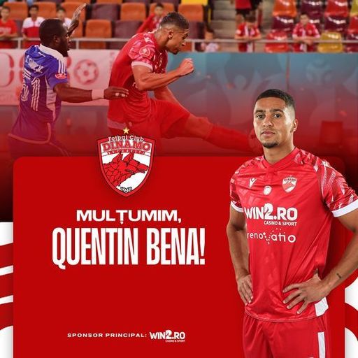 Superliga: Fundaşul Quentina Bena pleacă de la Dinamo