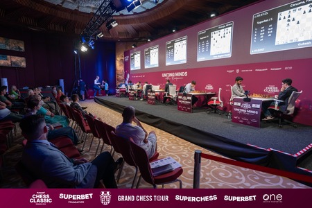 Toate partidele din a şaptea rundă de la Superbet Chess Classic România 2024 s-au încheiat la egalitate