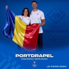 Soţii Ionela şi Marius Cozmiuc, campioni la canotaj, vor purta drapelul României la ceremonia de deschidere de la JO de la Paris