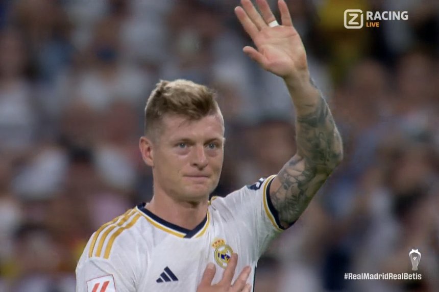 Mijlocaşul Toni Kroos a jucat ultimul meci al carierei