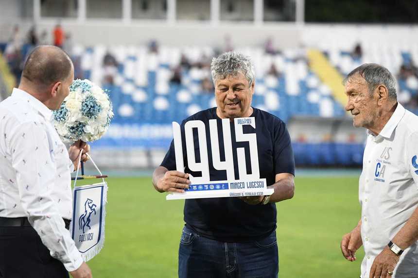 Poli Iaşi: Mircea Lucescu, primul Ambasador al Fotbalului Ieşean