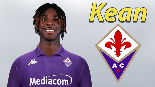 Serie A: Moise Kean va semna un contract cu AC Fiorentina