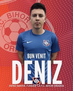 Plecat de la Dinamo, fundaşul Deniz Giafer a semnat cu FC Bihor Oradea