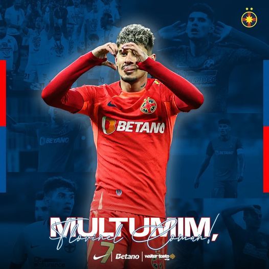 FCSB anunţă oficial transferul lui Florinel Coman la Al Gharafa SC