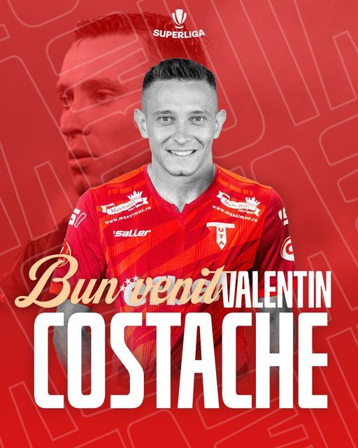 Superliga; Valentin Costache a semnat cu UTA Arad