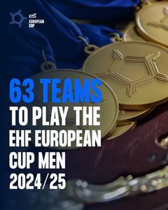Handbal masculin: Trei echipe româneşti vor evolua în sezonul 2024-2025 al European Cup