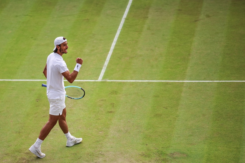 Wimbledon: Musetti l-a învins pe Fritz în cinci seturi şi îl va înfrunta pe Djokovici în semifinale