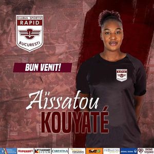 Handbal feminin: Jucătoarea franceză Aïssatou Kouyaté va evolua la Rapid
