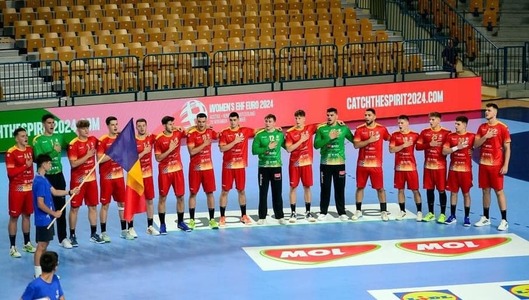 Handbal masculin: România, a doua înfrângere la CE de tineret din Slovenia