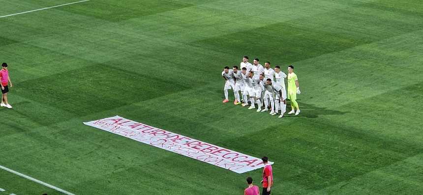 Superliga: Hermannstadt – Universitatea Craiova, scor 0-0. Apelul gazdelor pentru o fetiţă de doi ani diagnosticată cu neuroblastom