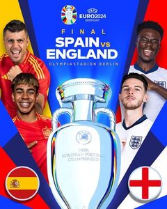 Euro-2024 îşi desemnează câştigătoarea. Spania luptă pentru un al patrulea titlu european, Anglia vrea un prim trofeu. Finala se va juca la Berlin