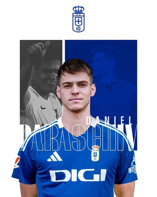 Atacantul Daniel Paraschiv s-a transferat de la FC Hermannstadt la Real Oviedo, în a doua ligă spaniolă