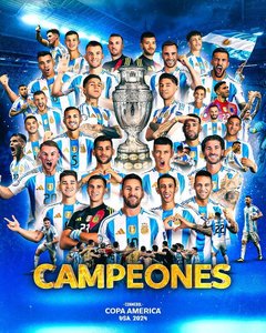 Argentina a învins Columbia, scor 1-0, după prelungiri, şi a câştigat Copa America a doua oară consecutiv. Messi s-a accidentat şi a plâns / Incidente înainte de finală - FOTO, VIDEO
