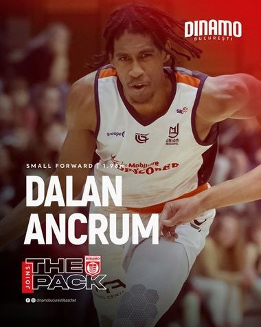 Baschet masculin: Dinamo anunţă transferul jucătorului american Dalan Ancrum