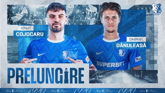 Superliga: Ionuţ Cojocaru şi Gabriel Dănuleasă şi-au prelungit contractele