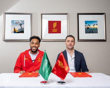 Pierre-Emerick Aubameyang va juca la echipa saudită Al-Qadsiah
