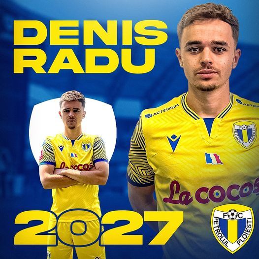 Superliga: Petrolul Ploieşti l-a transferat pe fundaşul de 21 de ani Denis Radu