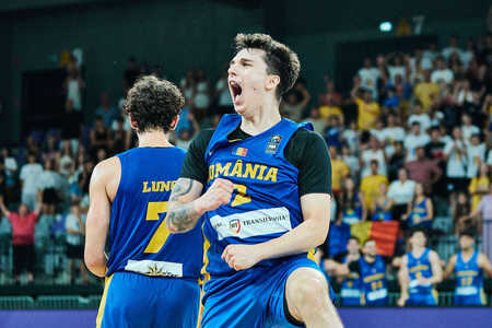 Baschet masculin: România, victorie cu Finlanda şi va juca finala CE U20; tricolorii au promovat în Divizia A valorică